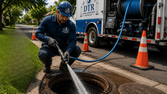 Sewer Hydro Jetting for Home