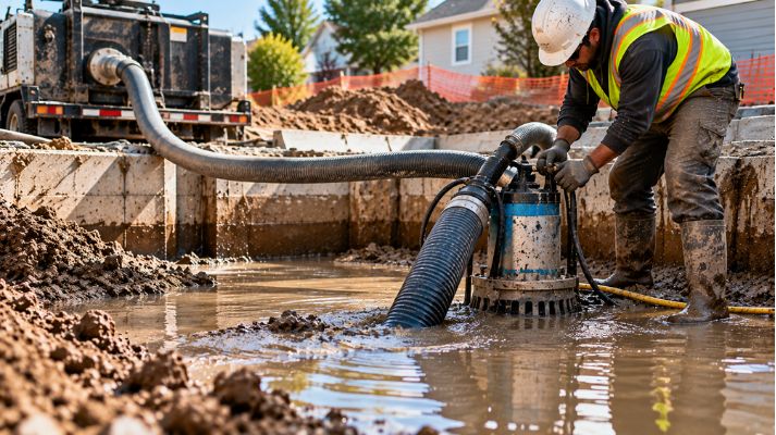 Dewatering Services on Long Island