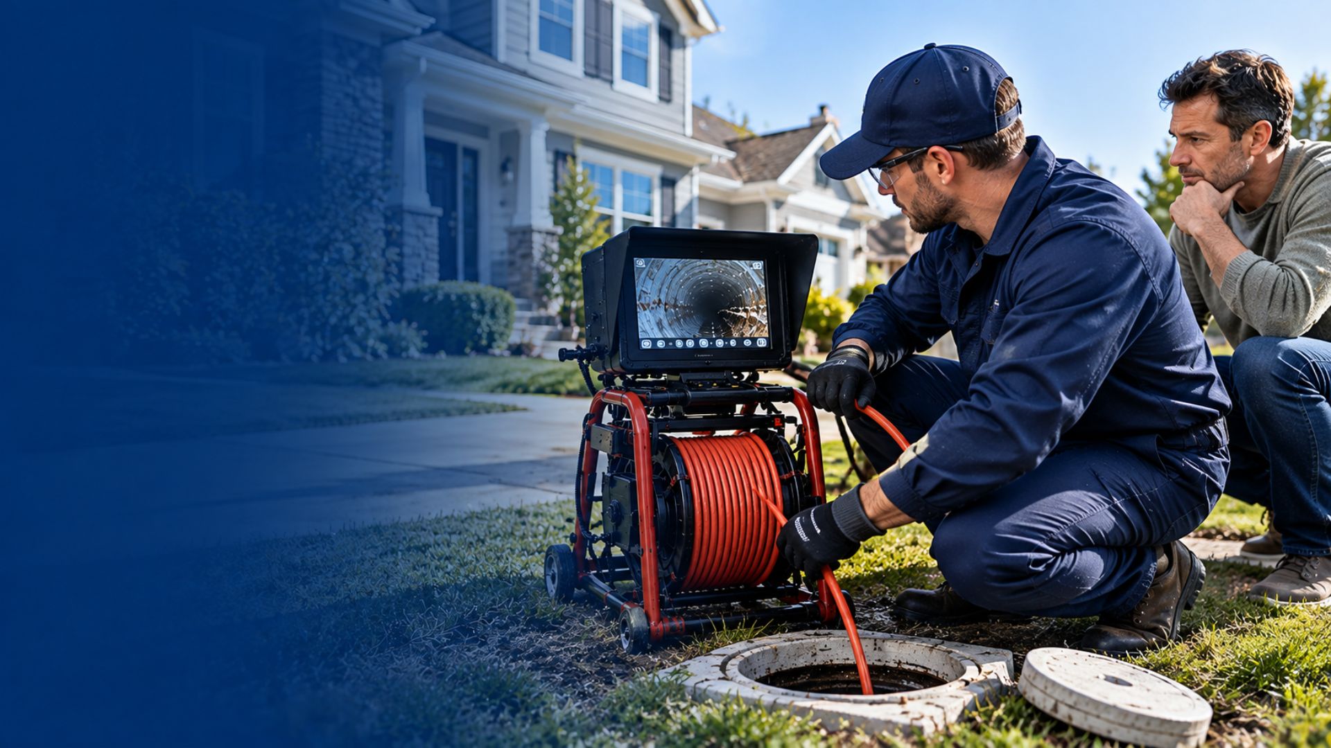 Sewer inspection before buying a house - HD sewer camera inspection Long Island